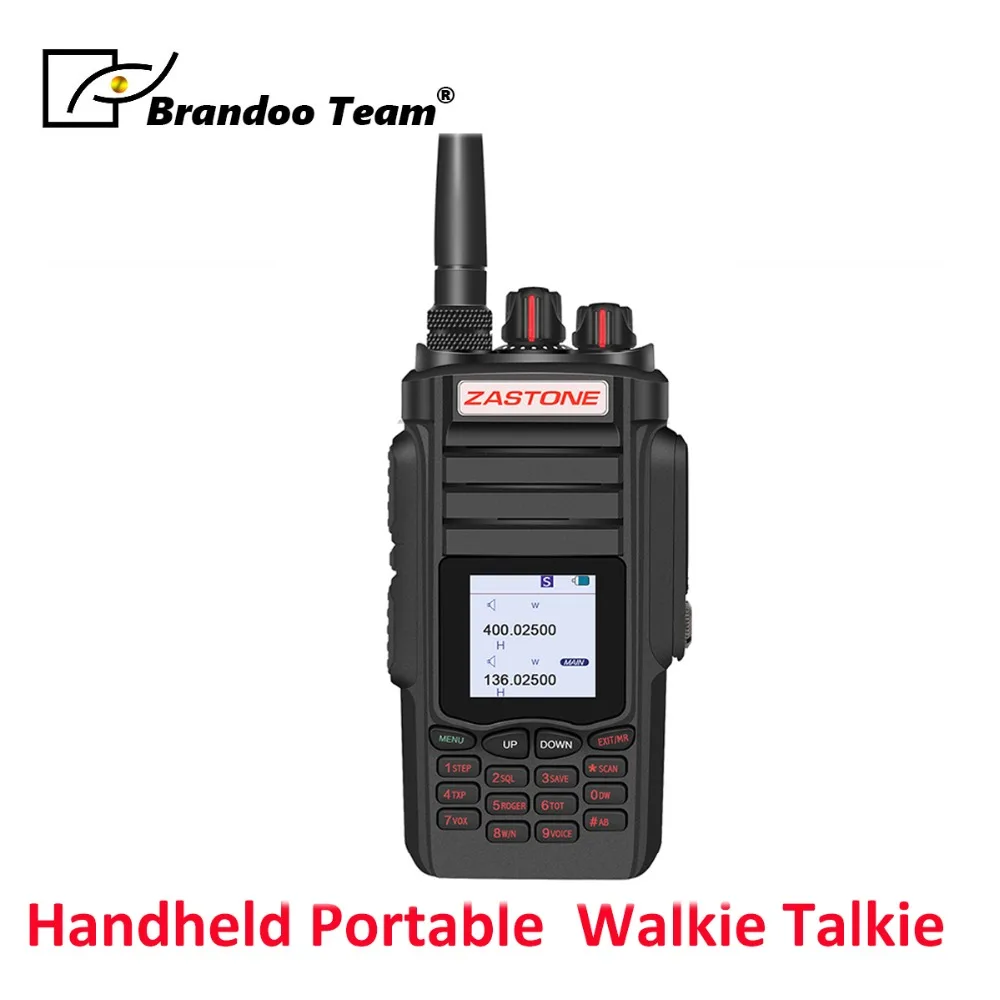 A19 Walkie Talkie 10W CB Backlit Keyboard Radio Transceiver VHF&UHF Handheld Hunting Ham | Безопасность и защита