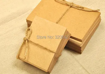 retro style message card, 10cm by 7cm kraft paper card, blank design DIY note leaving card,brown color paper tag
retro style message card, 10cm by 7cm kraft paper card, blank design DIY note leaving card,brown color paper tag