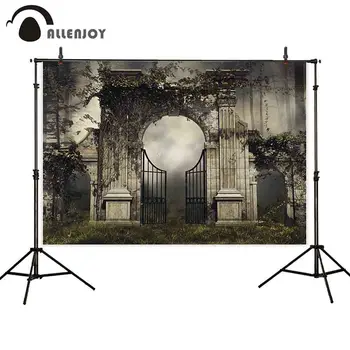 Allenjoy gothic garden gate photography backdrop forest Halloween background photocall photo shoot props portrait
Allenjoy gothic garden gate photography backdrop forest Halloween background photocall photo shoot props portrait