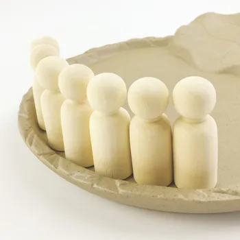 Peg Dolls For Child Paint Unfinished Natural Wood Family Doll 10pcs 43mm Men Dolls Wedding DIY Handmade Sensory Toys Baby Block
Peg Dolls For Child Paint Unfinished Natural Wood Family Doll 10pcs 43mm Men Dolls Wedding DIY Handmade Sensory Toys Baby Block
