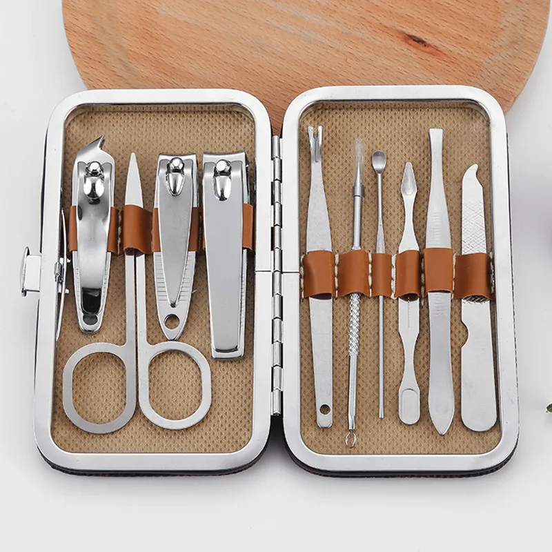 10 in1 Stainless Steel Nail Clipper Nail Scissors Multifunction Beauty Tools Nail Trimming Pedicure Manixure Kit
10 in1 Stainless Steel Nail Clipper Nail Scissors Multifunction Beauty Tools Nail Trimming Pedicure Manixure Kit