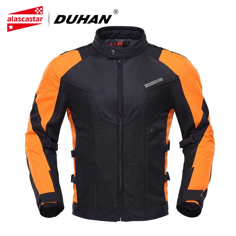 DUHAN Motorcycle Jacket Summer Men Touring Racing Moto Jacket Coat Breathable Mesh Cloth Motorbike Street Racing Clothing D-183
DUHAN Motorcycle Jacket Summer Men Touring Racing Moto Jacket Coat Breathable Mesh Cloth Motorbike Street Racing Clothing D-183