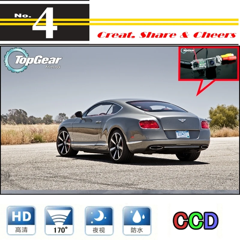 Для Bentley Continental 2005 ~ 2016 Автомобильная камера высокого качества заднего вида для PAL / NTSC | CCD + RCA водонепроницаемая
Для Bentley Continental 2005 ~ 2016 Автомобильная камера высокого качества заднего вида для PAL / NTSC | CCD + RCA водонепроницаемая
