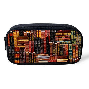 THIKIN Libary Book Printing Girl Toiletry Bag Pencil Bag School Office Supplies Travel Women Cosmetic Bags Children Pencil Boxs
THIKIN Libary Book Printing Girl Toiletry Bag Pencil Bag School Office Supplies Travel Women Cosmetic Bags Children Pencil Boxs