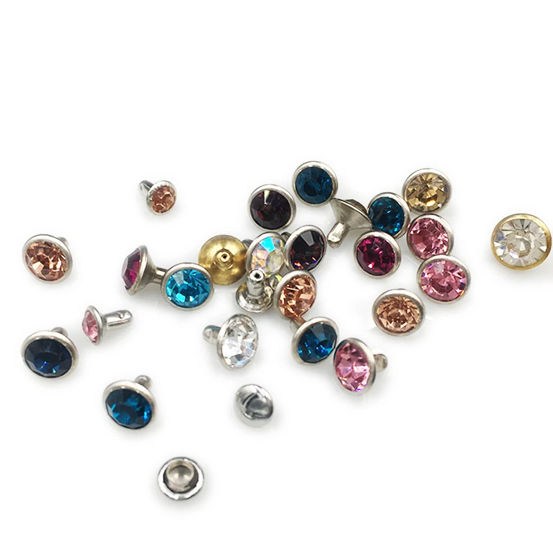Custom Order-1400 Set 8mm Crystal Rhinestones Metal Base Rapid Rivets Studs,Decoration Findings For Clothing Crafting,Leather
Custom Order-1400 Set 8mm Crystal Rhinestones Metal Base Rapid Rivets Studs,Decoration Findings For Clothing Crafting,Leather