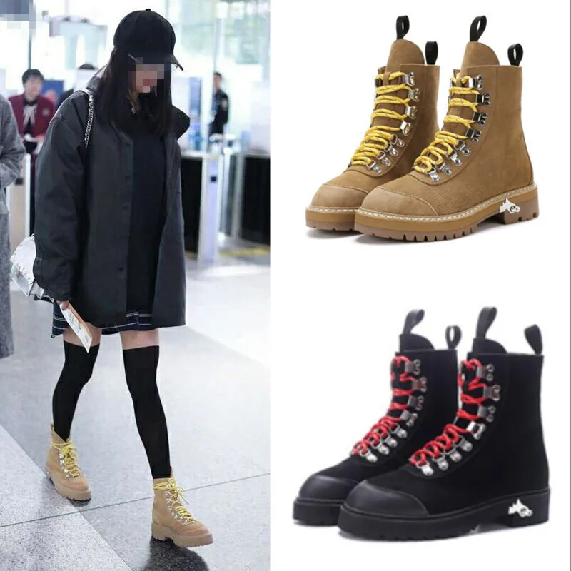2018 autumn new Martin boots women's matte leather boots fashion wild trend casual boutique boots women..
2018 autumn new Martin boots women's matte leather boots fashion wild trend casual boutique boots women..