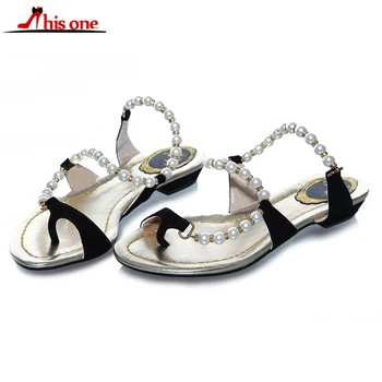 2018 Summer flat sandals Women's Set of toe string bead Beach shoes Student leisure Roman sandals Fashion Female
2018 Summer flat sandals Women's Set of toe string bead Beach shoes Student leisure Roman sandals Fashion Female