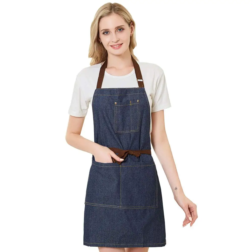 Denim Blue Apron Adjustable Strap Multipurpose Pockets Unisex Eco Friendly and Safe
Denim Blue Apron Adjustable Strap Multipurpose Pockets Unisex Eco Friendly and Safe