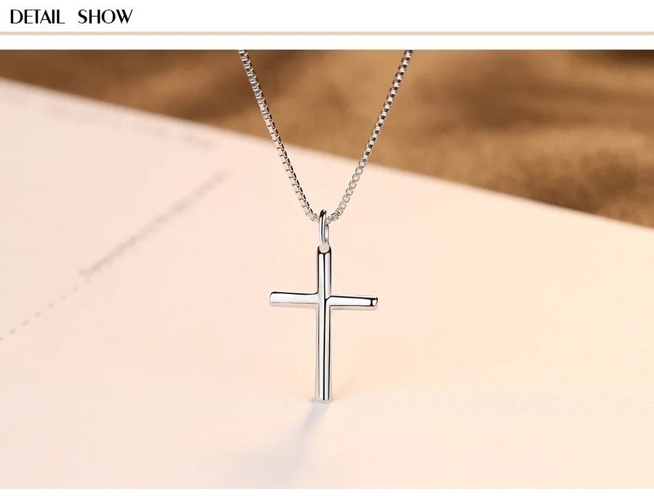 S925 sterling silver necklace pendant personality cross pendant ladies necklace accessories KS03
S925 sterling silver necklace pendant personality cross pendant ladies necklace accessories KS03