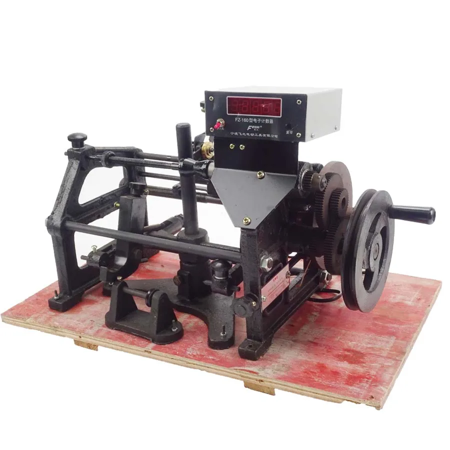 Manual Automatic Hand Electronic Coils Winding Machine 220V Applicable Wire Diameter 0.06-0.50mm FZ-160
Manual Automatic Hand Electronic Coils Winding Machine 220V Applicable Wire Diameter 0.06-0.50mm FZ-160