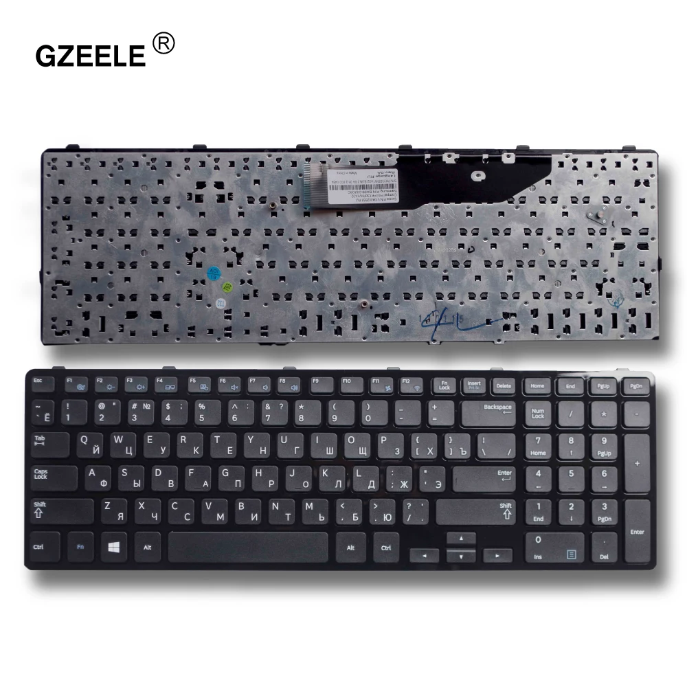 GZEELE Новый для SAMSUNG NP350E7C 350E7C 355E7C NP365E5C 350E7C 365E5C RU Русская клавиатура для ноутбука Замена клавиатуры RU раскладка черный
GZEELE Новый для SAMSUNG NP350E7C 350E7C 355E7C NP365E5C 350E7C 365E5C RU Русская клавиатура для ноутбука Замена клавиатуры RU раскладка черный