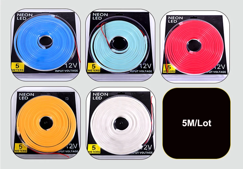 neon led strip 12V super flexible