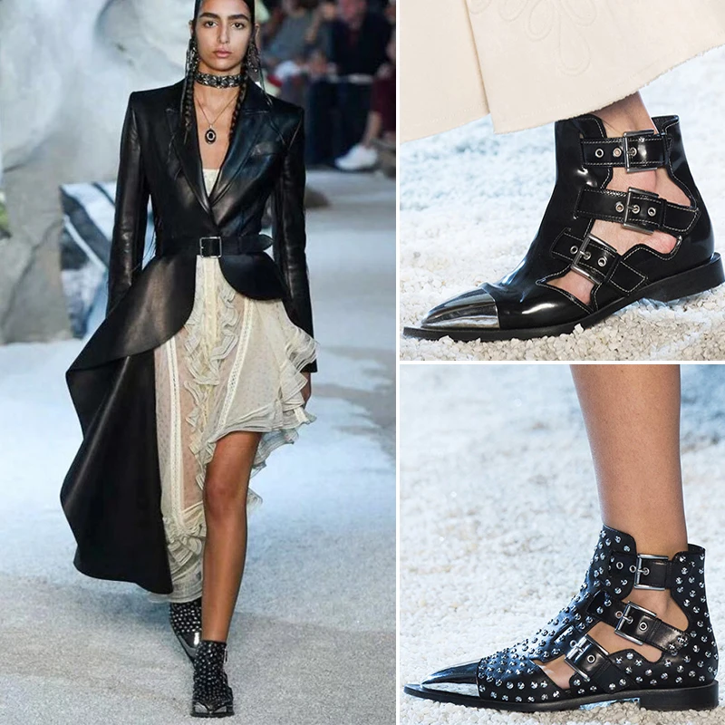 SARAIRIS 2019 New Summer Luxury Brand Whole Genuine Leather Gladiator Sandals Women Runway Show Women Shoes Woman Large Size 43
SARAIRIS 2019 New Summer Luxury Brand Whole Genuine Leather Gladiator Sandals Women Runway Show Women Shoes Woman Large Size 43