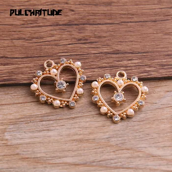 4pcs 20*21mm Alloy Metal Drop Oil Herat Charms Pendant For DIY Bracelet Necklace Jewelry Making
4pcs 20*21mm Alloy Metal Drop Oil Herat Charms Pendant For DIY Bracelet Necklace Jewelry Making