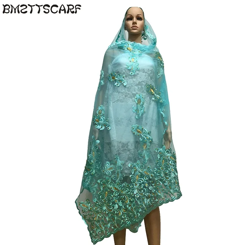 2019 Latest African Women Net Scarf muslim embroidery women net scarf breathe material for shawls wraps BM677
2019 Latest African Women Net Scarf muslim embroidery women net scarf breathe material for shawls wraps BM677
