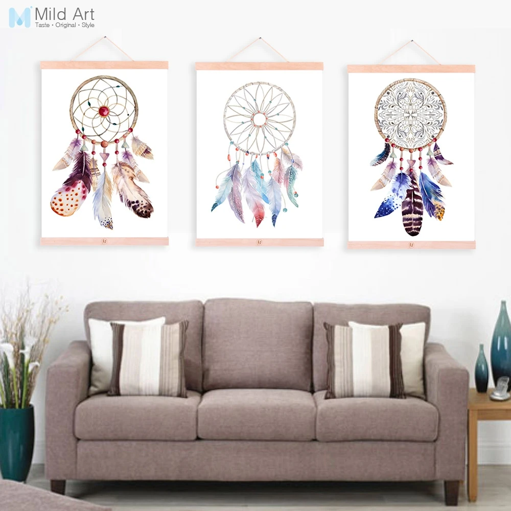 Indian Vintage Dreamcatcher Feather Wooden Framed Canvas Paintings Nordic Living Room Home Decor Wall Art Pictures Poster Scroll
Indian Vintage Dreamcatcher Feather Wooden Framed Canvas Paintings Nordic Living Room Home Decor Wall Art Pictures Poster Scroll