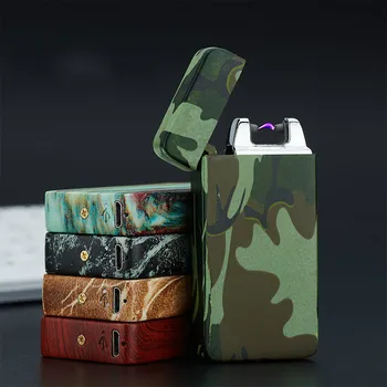 2PCS/LOT Creative High Quality Wood Grain Pulsed ARC Electronic USB Rechargeable Windproof Flameless Lighter
2PCS/LOT Creative High Quality Wood Grain Pulsed ARC Electronic USB Rechargeable Windproof Flameless Lighter