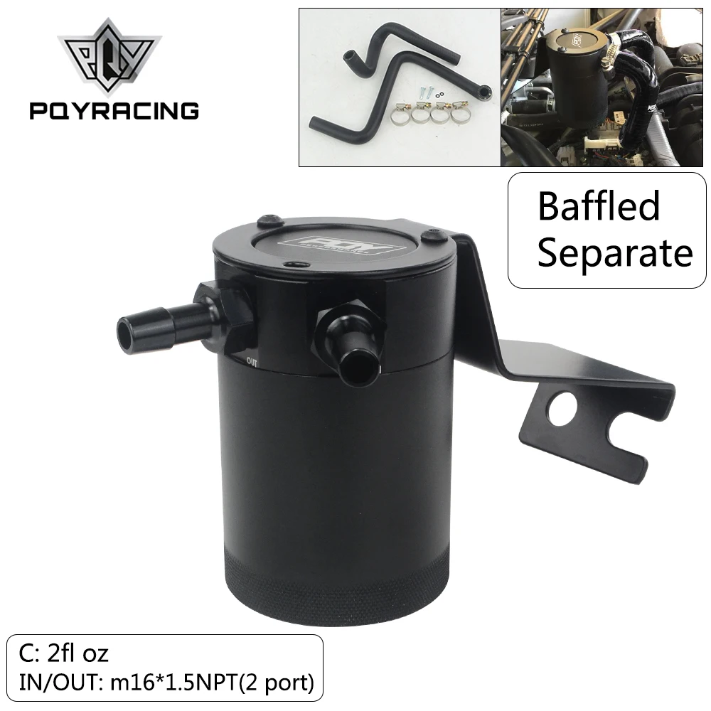 PQY - Baffled universal Oil Catch Can/tank fuel tank reservoir carburantreser for Subaru BRZ 13-15/Scion FR-S for TOYOTA 86
PQY - Baffled universal Oil Catch Can/tank fuel tank reservoir carburantreser for Subaru BRZ 13-15/Scion FR-S for TOYOTA 86