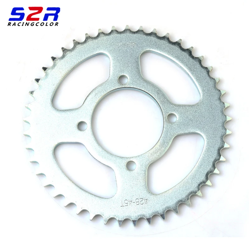 Задняя звездочка для мотоцикла S2R с приводом 45 T YAMAHA YBR125 YBR YB 125 CRUX 100 оригинальные