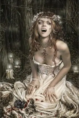 VICTORIA FRANCES PINUP WITCHES VAMPIRES SILK POSTER Decorative painting 24x36inch
VICTORIA FRANCES PINUP WITCHES VAMPIRES SILK POSTER Decorative painting 24x36inch