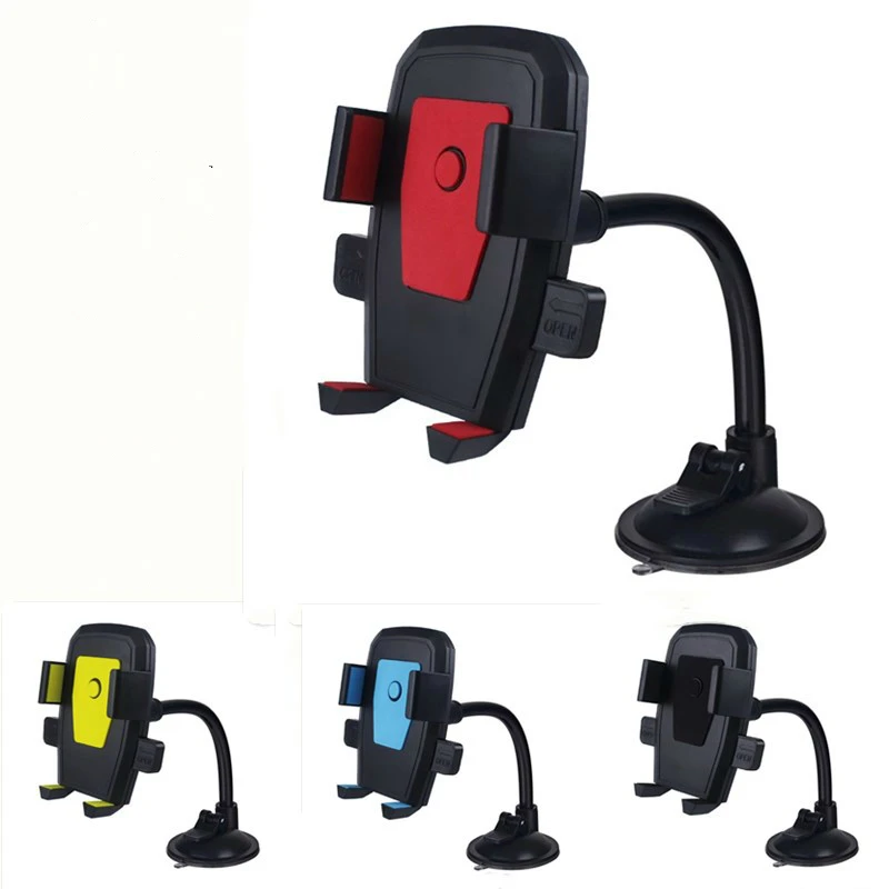 Car Windshield Phone Suction Holder 360 Degree Rotation Goose Neck Smart Phone Bracket Auto Lock Mount For Smartphone GPS
Car Windshield Phone Suction Holder 360 Degree Rotation Goose Neck Smart Phone Bracket Auto Lock Mount For Smartphone GPS