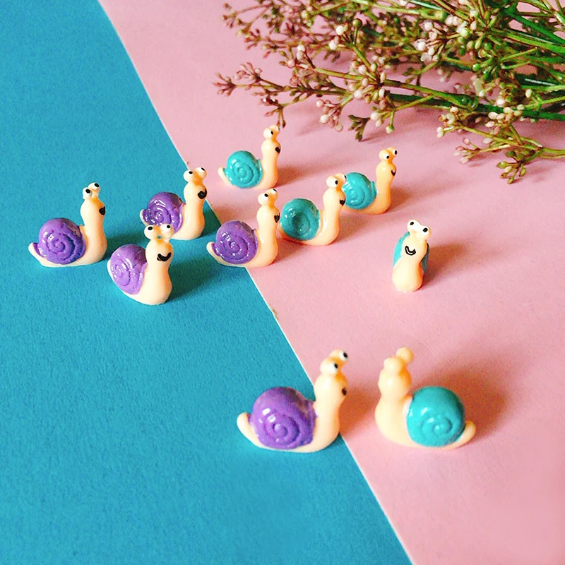 10 Pcs/snail/doll house//miniatures/lovely cute/fairy garden gnome/moss terrarium decor/bonsai/figurine/DIY supplies/cake topper
10 Pcs/snail/doll house//miniatures/lovely cute/fairy garden gnome/moss terrarium decor/bonsai/figurine/DIY supplies/cake topper