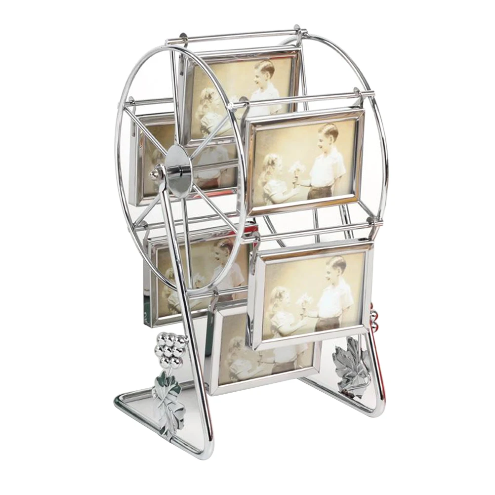 Vintage Photo frame Rotating Ferris Wheel Picture Frame DIY Keepsake Windmill Photo Frame New Year Gift For Family Home Decor
Vintage Photo frame Rotating Ferris Wheel Picture Frame DIY Keepsake Windmill Photo Frame New Year Gift For Family Home Decor