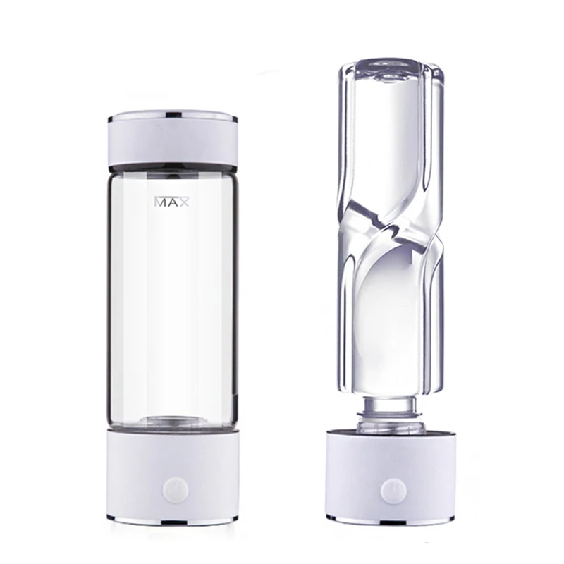 SPE/PEM Technology Hydrogen Water Generator 420ml Cup Body Alkaline Water Ionizer Bottle Hydrogen Rich Water Maker
SPE/PEM Technology Hydrogen Water Generator 420ml Cup Body Alkaline Water Ionizer Bottle Hydrogen Rich Water Maker