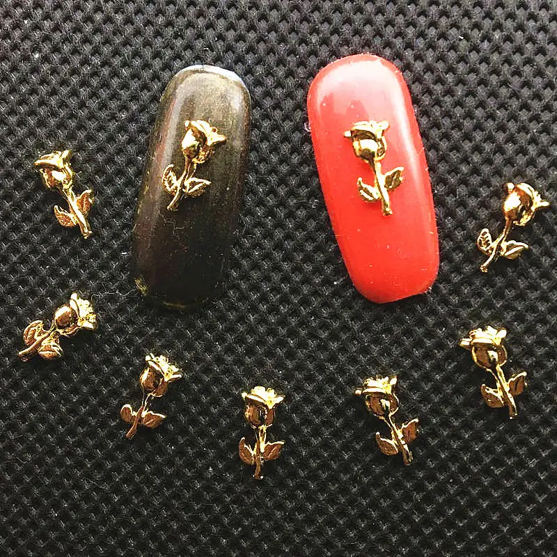 100Pcs Flowers 3d Nail Art Decorations Charms Rose Nails Accessoires Bling Alloy Rhinestones Golden Tulips Nailart Supply Diy
100Pcs Flowers 3d Nail Art Decorations Charms Rose Nails Accessoires Bling Alloy Rhinestones Golden Tulips Nailart Supply Diy
