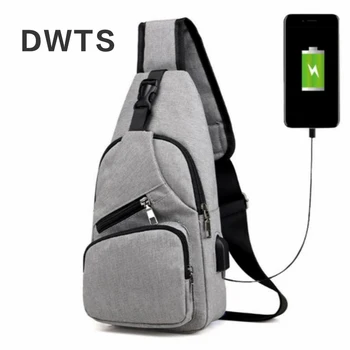 New Shoulder Bag Men's Charging Sports Men's Usb Chest Bag Outdoor Diagonal Package Handbag Fashion Travel Male Men Chest Bags
New Shoulder Bag Men's Charging Sports Men's Usb Chest Bag Outdoor Diagonal Package Handbag Fashion Travel Male Men Chest Bags