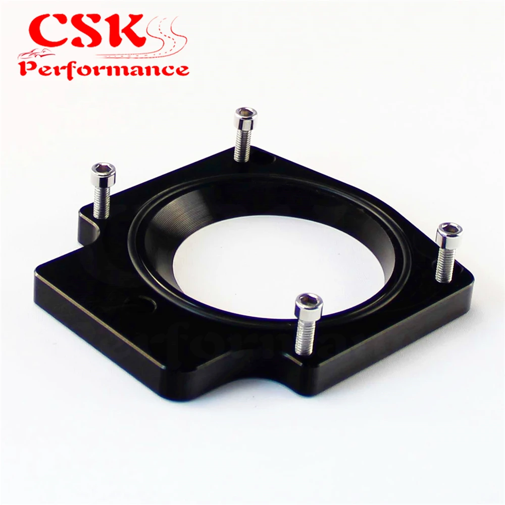 92mm Manifold Throttle Body Adapter Plate Fits For GEN III LS1 LS2 LS6 LSX LS4 Black/Silver
92mm Manifold Throttle Body Adapter Plate Fits For GEN III LS1 LS2 LS6 LSX LS4 Black/Silver