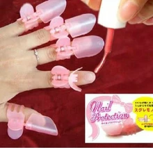 10 Pcs/Lot dissolvant Gel vernis à ongles Art Soaker UV ongle dégraissant vernis Wrap outil ongles dissolvant tremper bouchon Clip(China)