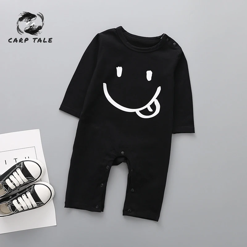 3/color newborn baby jumpsuit 100% cotton baby body short-sleeved clothes cute smiley print male baby girl tights 2019 New
3/color newborn baby jumpsuit 100% cotton baby body short-sleeved clothes cute smiley print male baby girl tights 2019 New