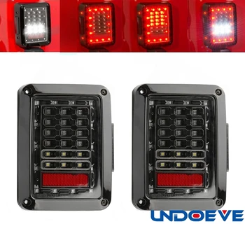 Undoeve Smoked LED Tail Lights for 2007-2017 Jeep Wrangler Brake Reverse Light Rear Back Up Lights Daytime Running Lamps DRL
Undoeve Smoked LED Tail Lights for 2007-2017 Jeep Wrangler Brake Reverse Light Rear Back Up Lights Daytime Running Lamps DRL