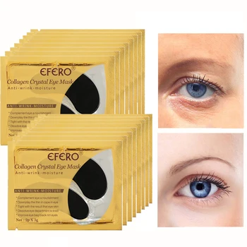 EFERO 8Pairs Crystal Collagen Eye Mask Eye Patches Dark Circles Pathces Eyes Masks Moisturizing Anti-Wrinkle Face Care Mask
EFERO 8Pairs Crystal Collagen Eye Mask Eye Patches Dark Circles Pathces Eyes Masks Moisturizing Anti-Wrinkle Face Care Mask