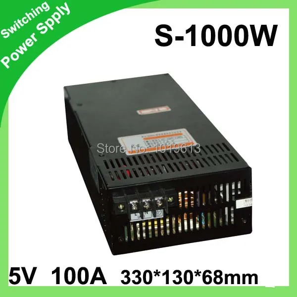 High Quality LED display switching power supply LED power supply 5V 100A 1000W transformer 100-240V
High Quality LED display switching power supply LED power supply 5V 100A 1000W transformer 100-240V