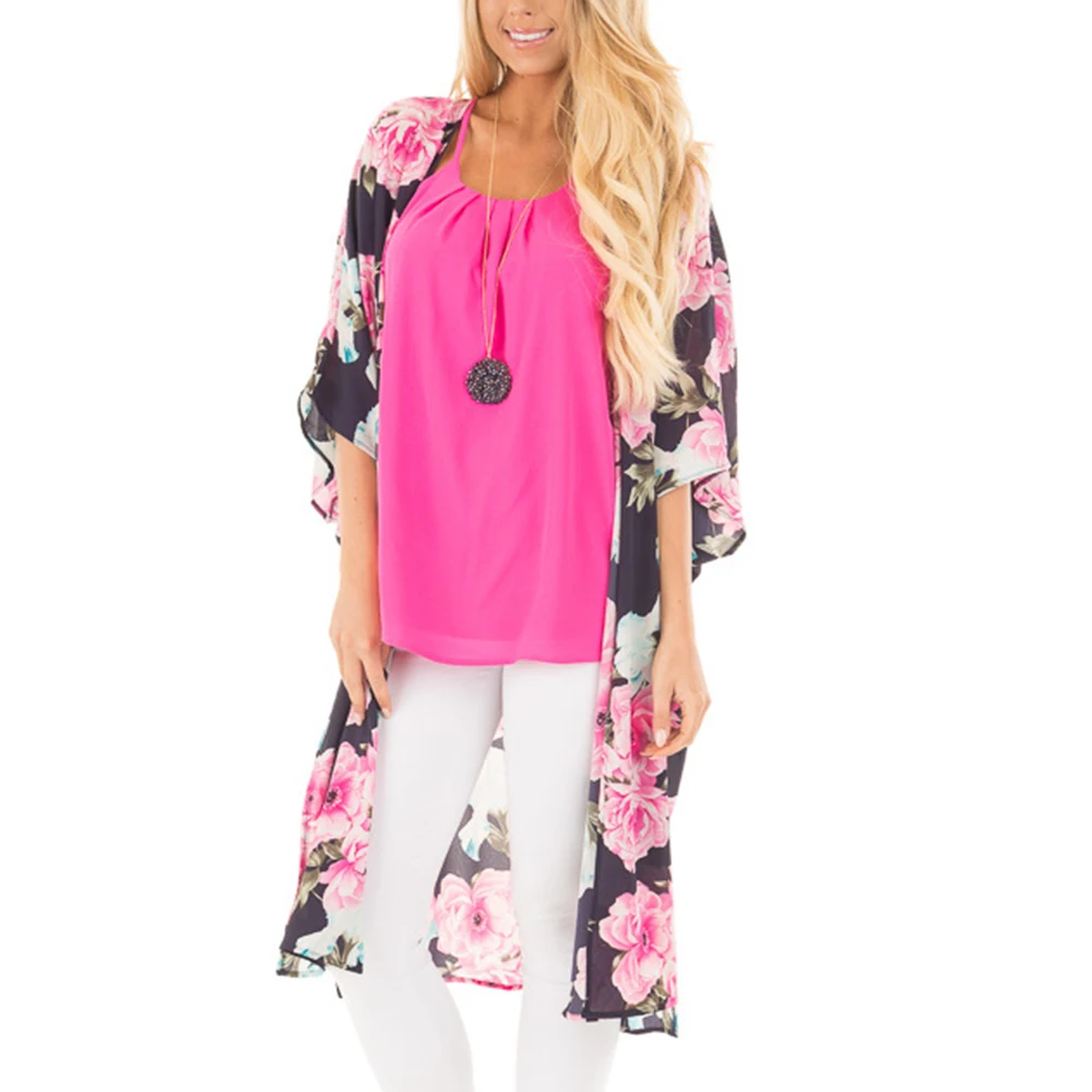 Boho Floral Printed Kimono Cardigan 2018 Summer Women Blusas Casual Loose Chiffon Blouse Shirts Long Outerwear Plus Size S-3XL
Boho Floral Printed Kimono Cardigan 2018 Summer Women Blusas Casual Loose Chiffon Blouse Shirts Long Outerwear Plus Size S-3XL
