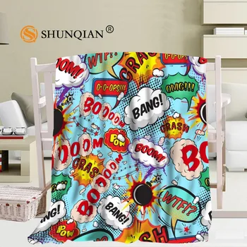Custom Comic Pop Art Blanket Soft DIY Your Picture Decoration Bedroom Size 56x80Inch,50X60Inch,40X50Inch A7.10
Custom Comic Pop Art Blanket Soft DIY Your Picture Decoration Bedroom Size 56x80Inch,50X60Inch,40X50Inch A7.10