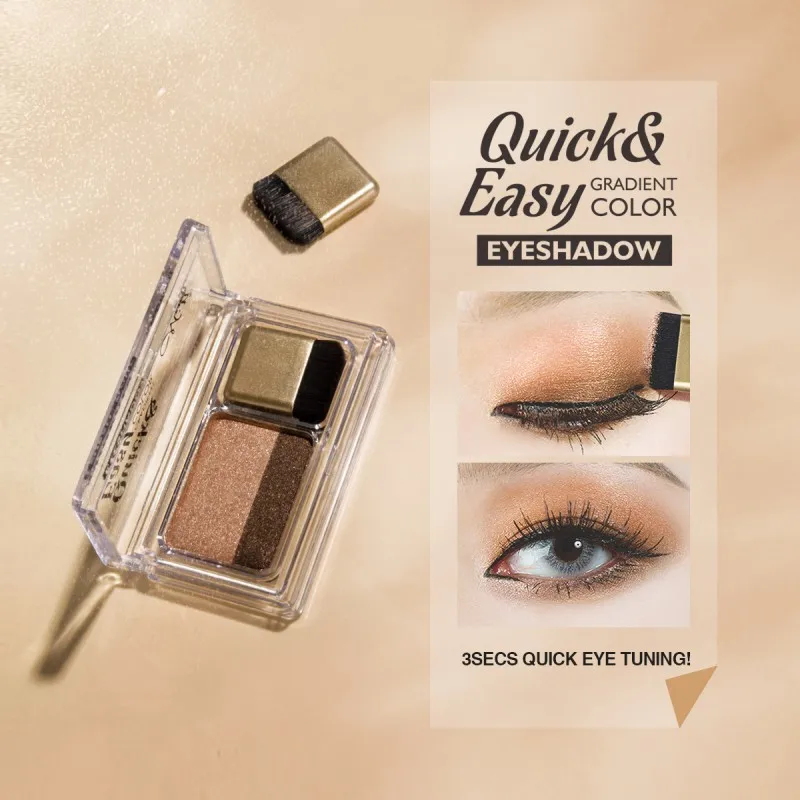 Double Color Eyeshadow Makeup Palette Waterproof Pigment Shimmer+Matte Eye Color Cosmetics
Double Color Eyeshadow Makeup Palette Waterproof Pigment Shimmer+Matte Eye Color Cosmetics