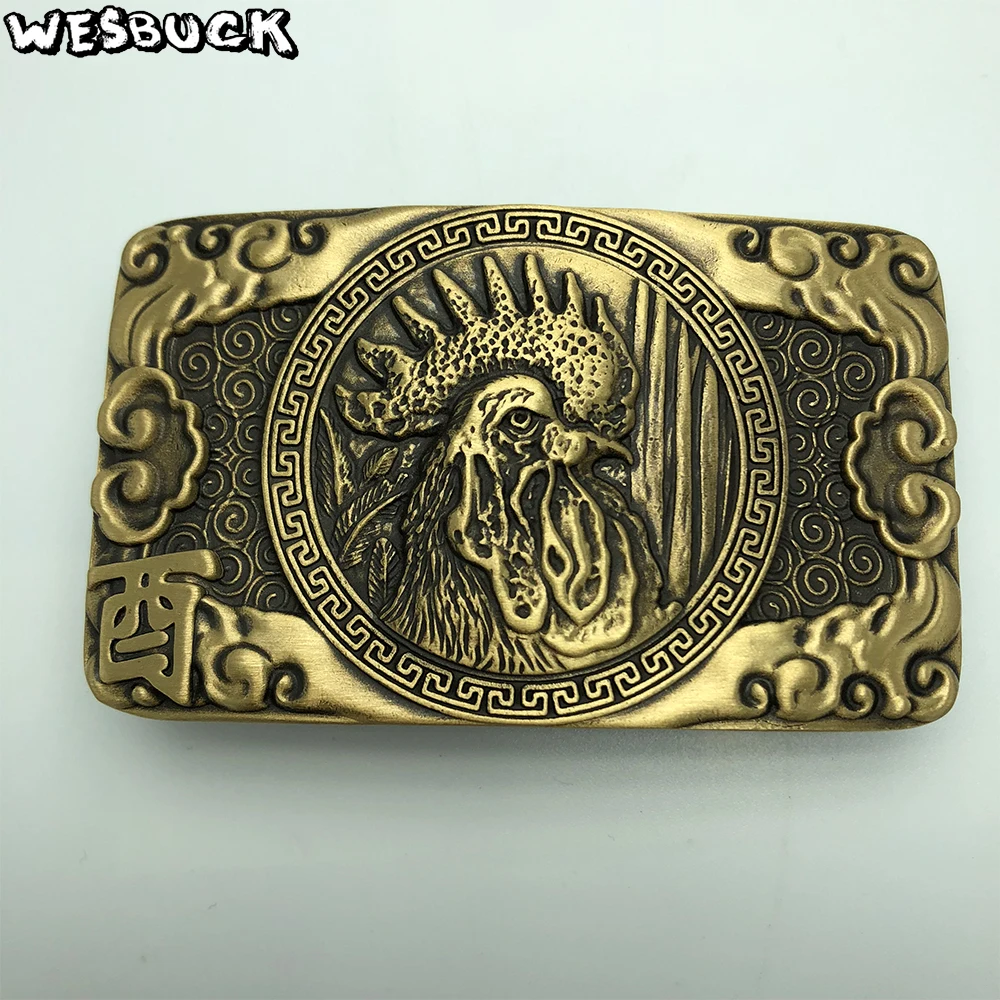 chicken belt buckle