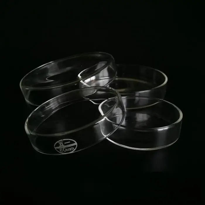 6pcs per lot High Quality 60mm Glass Petri Dish Lab Cell Culture Vessels with Cover for Microbial Cultivation
6pcs per lot High Quality 60mm Glass Petri Dish Lab Cell Culture Vessels with Cover for Microbial Cultivation