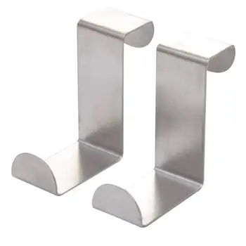 2 Pcs Back Door Hook high quality Stainless Steel Storage Hanger Organizer Hooks used in Home/Kitchen/Cabinet/office Silver Hook
2 Pcs Back Door Hook high quality Stainless Steel Storage Hanger Organizer Hooks used in Home/Kitchen/Cabinet/office Silver Hook