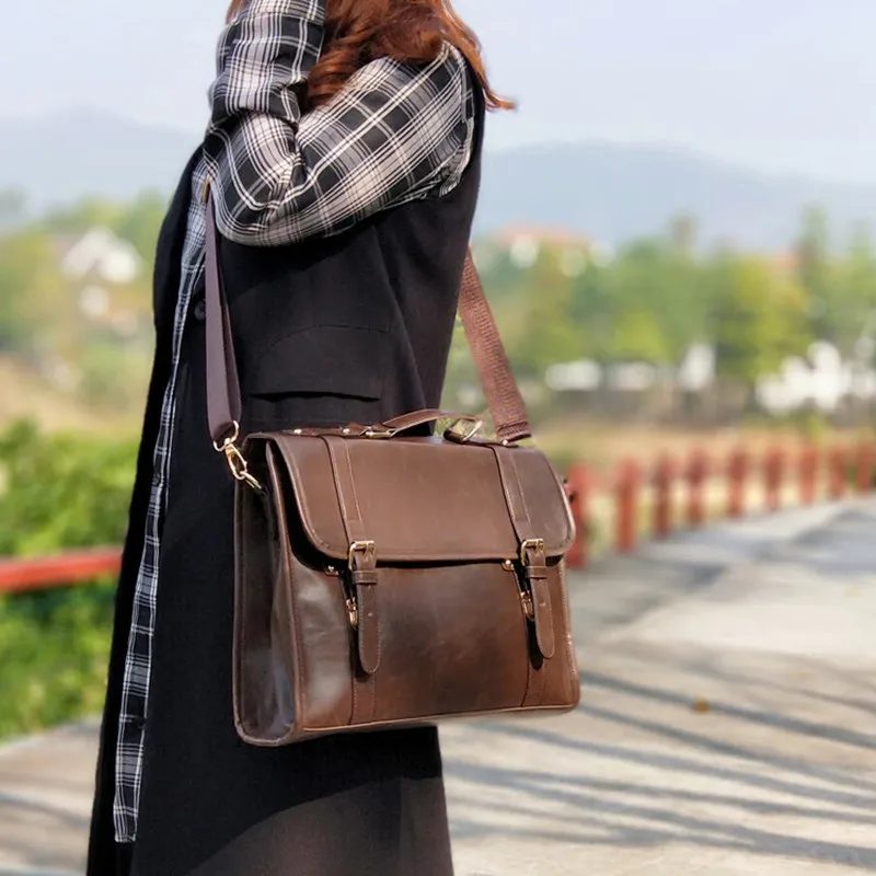 Vintage Women Messenger Bags Horizontal Literary Handbag Multifunction 14" Laptop Bag Dress OL Fashion A4 Business Briefcase
Vintage Women Messenger Bags Horizontal Literary Handbag Multifunction 14" Laptop Bag Dress OL Fashion A4 Business Briefcase