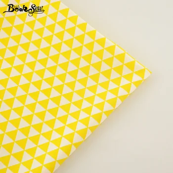 Booksew 100% Cotton Fabric Fabric Yellow Triangle Design Home Textile Bed Sheet Soft Cloth Quilting Tecido For Baby Beding Dolls
Booksew 100% Cotton Fabric Fabric Yellow Triangle Design Home Textile Bed Sheet Soft Cloth Quilting Tecido For Baby Beding Dolls