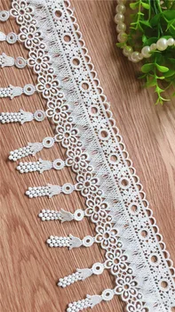 Ivory Watersoluble Embroidery Venice French Lace Trim,Fringed lace Tassels Panicle Flower DIY Craft Wedding accessories 10YARDS
Ivory Watersoluble Embroidery Venice French Lace Trim,Fringed lace Tassels Panicle Flower DIY Craft Wedding accessories 10YARDS
