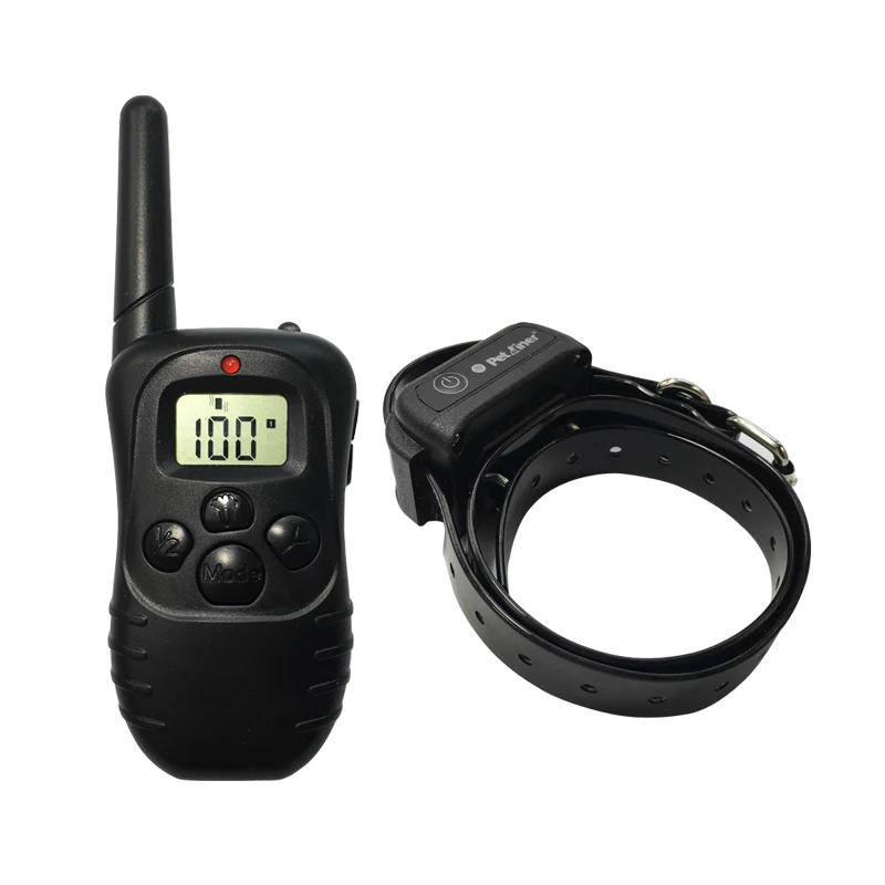 Rechargeable and Waterproof 300M Range Remote Control Shock+Vibra+Electric Dog Training Collar With LCD Display Dog Collar
Rechargeable and Waterproof 300M Range Remote Control Shock+Vibra+Electric Dog Training Collar With LCD Display Dog Collar