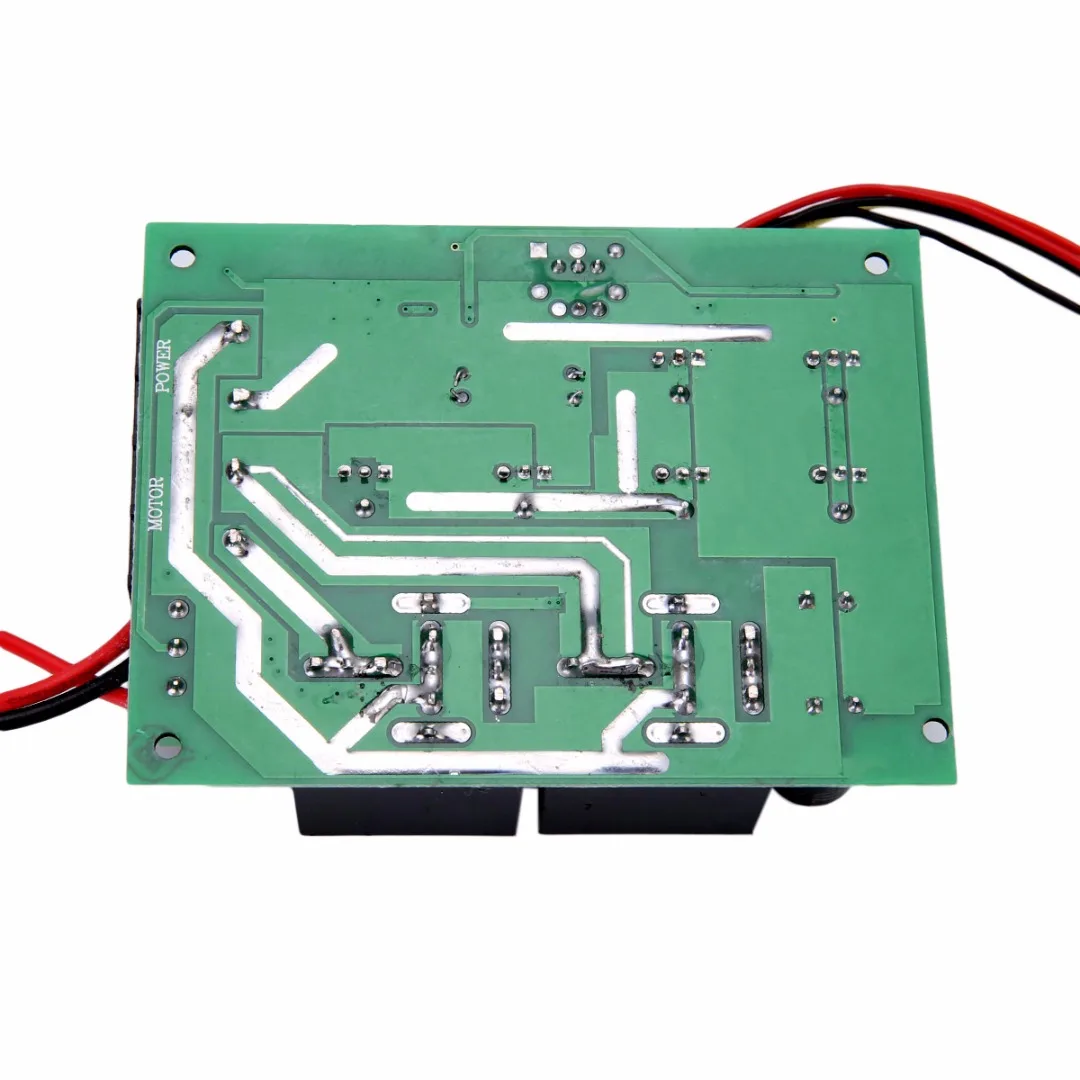 PWM Speed Control DC 10V-50V 12/24/36/48V 60A Brush Motor Speed Controller Regulator CW CCW Reversible Switch For DC Brush Motor