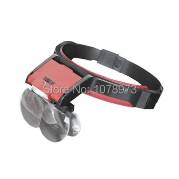 Free Shipping 1.7X 2X 2.5X 4.5X LED Head Wearing Magnifier Jewelry Helmet Magnifier 1pcs/lot Diamond Hands Free Magnifier
Free Shipping 1.7X 2X 2.5X 4.5X LED Head Wearing Magnifier Jewelry Helmet Magnifier 1pcs/lot Diamond Hands Free Magnifier