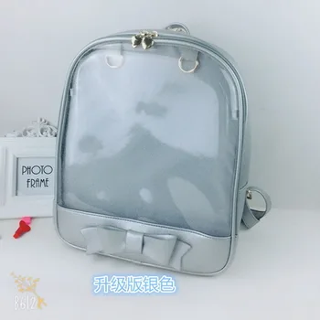 by dhl or ems 10pcs Cute Clear Transparent Bow Backpack Harajuku School Bags For Teenage Girls Rucksack Kids Kawaii Backpack
by dhl or ems 10pcs Cute Clear Transparent Bow Backpack Harajuku School Bags For Teenage Girls Rucksack Kids Kawaii Backpack