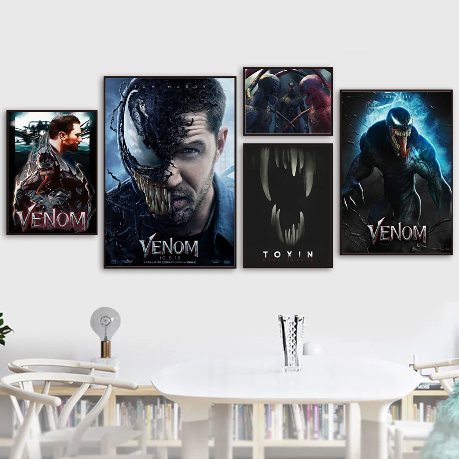 Wall Art Canvas Painting Venom Marvel Movie Superhero Nordic Posters And Prints Decoration Canvas Pictures For Living Room Club
Wall Art Canvas Painting Venom Marvel Movie Superhero Nordic Posters And Prints Decoration Canvas Pictures For Living Room Club